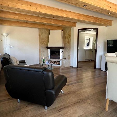 Saechsische-Schweiz-Ferienhaus-Wohnung-1-Mit-Elbblick-Sauna-Und-Kamin Königstein an der Elbe Exteriör bild